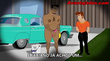 Preview 2 of Mam Man - Sexo Gay Desenho Meu Vizinho Filipino