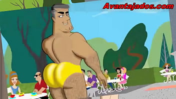 Preview 3 of Pron Cock - Anime Gay o Clube de Machos Rabudos