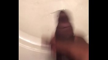 Preview 4 of Son Cumshot Real Mom - Black dick shooting thick cum