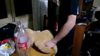 Preview 2 of Mom N Son Had - Horny scene boy fucks anal a hot blonde Teddy Bear