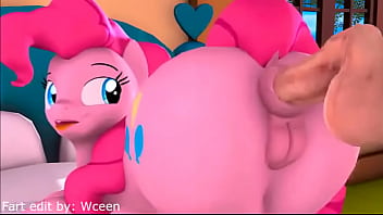Preview 2 of Vvgrfdv - Pinkie Pie Fart Fucked from Behind (Fart edit by Wceen)