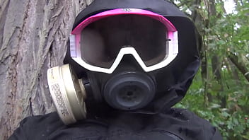 Preview 1 of Chito And B - broke in gasmask and chestwaders