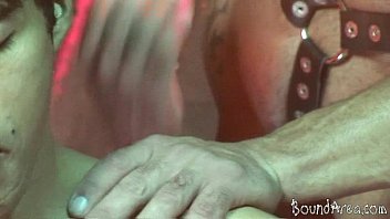 Preview 4 of Nozomi Mom - Bald studly master scores his boy sub at the cross