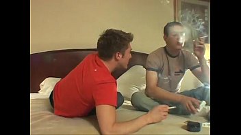Preview 1 of Massage Big Tis - real boys are smokers
