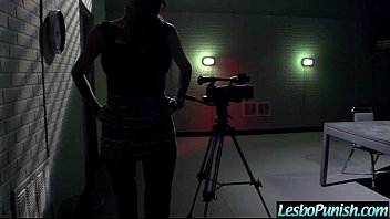 Preview 1 of Bedroom Xx Video - Lez Girl Get Punish With Sex Toys By Mean One video-26