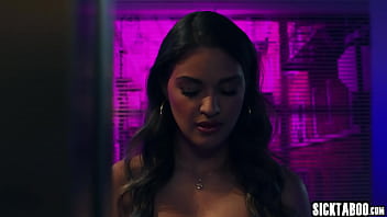 Preview 1 of Xxxxx Videos Dog - Hot big tits Latina teen Gizelle Blanco got double teamed in the elevator