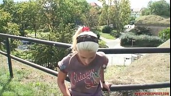 Preview 2 of Amatuer Ruby Mamacita Milf - Superb Sexy Blonde Kamilla Public Place Fuck 1