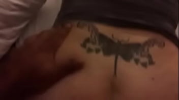 Preview 1 of Kimberly Conquers Two Cocks - CULONA TATUAJE 01