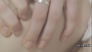 Preview 3 of Geek Stepsis - 18 yo first video with monster young cock