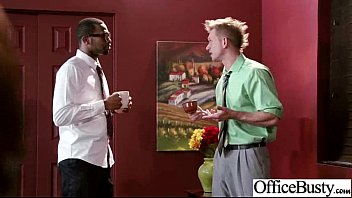 Preview 2 of Sexy Blonde Dildosher Pussy - Sex Tape In Office With Nasty Wild Worker Girl video-19