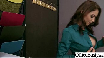 Preview 1 of Brazzers Two Man - Sex Tape In Office With Nasty Wild Worker Girl video-15