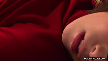 Preview 3 of Asianpotn - Nerdy Asian teen rubs her cunt under the blanket
