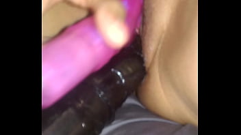 Preview 4 of Saggy Boobs Mmf - filled pussy