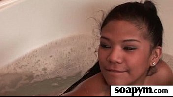 Preview 4 of Nonton Video Bokep Mom Vs Son - Friend Gives Him a Soapy Massage 9