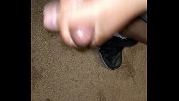 Preview 2 of Malade Au Lit - Jerking slippery black cock