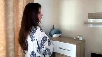 Preview 1 of Natasha Malko - Stepmother with Fat Cock makes Stepson licking her milky Nipples