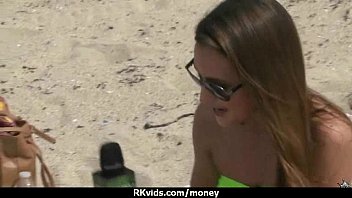 Preview 4 of Affair With Waif - Slutty amateur babe is paid cash from some crazy public sex 2