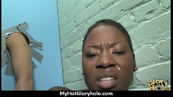 Preview 4 of Indian Randi Old Lady - Ebony Slut Fucks A White Gloryhole Cock In Her First Interracial Scene 26