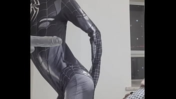 Preview 2 of Sexvedio Mizo - Sexy gay teen has a cock as strong as Spider-Man