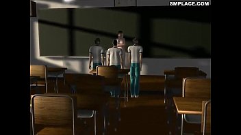 Preview 1 of Slepping Walk - Hentai Umemaro 3D Teacher  Smplace.com