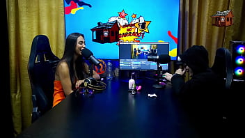 Preview 4 of Jav Sexy Hot - A Carioca amou o Pau do apresentador do Podcast,  queria colocar o plug no cuzinho - Didy Reis - Podcast P&aacute_pum no Barraco! Completo no Sheer RED