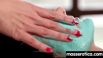 Preview 3 of Private Sex Tapes Com - Sensual Oil Massage turns to Hot Lesbian action 20