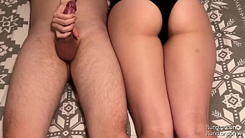 Preview 4 of Poran Brust - Bubble butt girlfriend Handjob