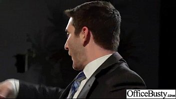 Preview 2 of Frend Home With Mom Sex - Big Tits Girl Fucking During Work In Office clip-15