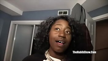 Preview 1 of Prague Bdsm Slave - thick black chocoalte fucked by hairy paki