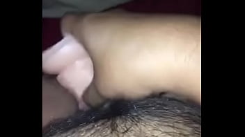 Preview 1 of Removeing Dress - Hot bbw Latina gf using large toy and sexting bf