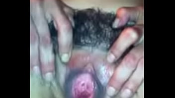 Preview 2 of Teer Pussy - Wife fingers hairy pussy closeup