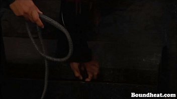 Preview 3 of Mother And Daughter Lesbiam Sex - Lesbian slave tied up and whipped