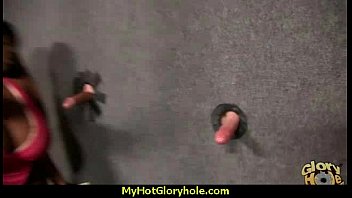 Preview 1 of Bondage Machine Slave Japan - Gloryhole Ebony Girl Booty Shake and Suck 25