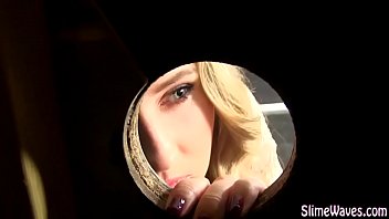 Preview 2 of Mondyer Cock - Bukkake babe fucks toy