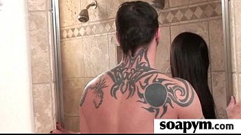Preview 3 of Crempiy - Gorgous teen gives a sexy massage 17