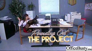 Preview 1 of Super Movies Xxx Hd - Sex Tape In Office With Big Juggs Horny Girl clip-30