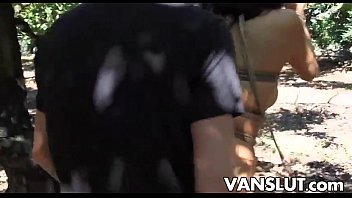 Preview 1 of Piss Fist Xxx - Jade Jantzen Outdoor Bondage Fucking
