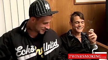 Preview 1 of Escorts Banos - Boomer and Chain smoking cigarettes and each others cocks