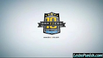 Preview 1 of Very Hot Sexy Brazzers Xxx - Hot Lesbo Girl Get A Hard Punishment From Mean Lez clip-09