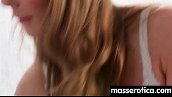 Preview 4 of Amateur Curvy Women - Young innocent lesbian has her tight little flower penetrated 5