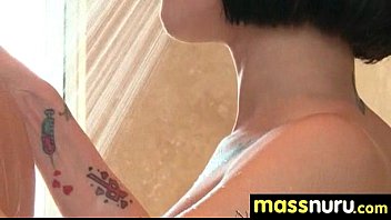 Preview 1 of Mia Khalifa New Kish Xxx - Sweetie gives a hot slippery nuru massage 1