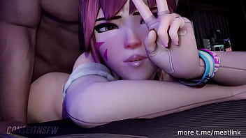 Preview 1 of Hq Porn Sekc Kino - D.va getting proneboned hard