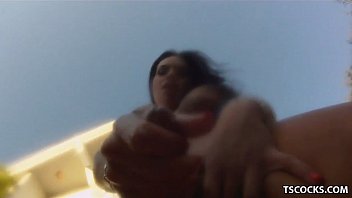Preview 4 of Gat Cutiex - Tranny Orgy in the pool