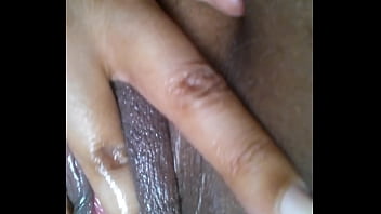 Preview 2 of Nude Tight Brazzers - black girl finger fucking her pussy