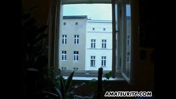 Preview 1 of Pron Females Indonesia - Amateur teen GF toyed and fucked by 2 guys