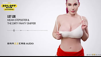 Preview 2 of Miya Khalifa Xxxsex - Mean Stepsister &amp_ The Dirty Panty Sniffer.Lily Lou / Brazzers / ENTER PROMO CODE xvpromo AT CHECKOUT