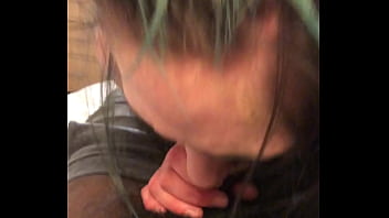 Preview 4 of Latina Tattoo Baby - Emo girl gets face fucked and dominated by black master