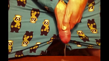Preview 3 of Shy Granny Forced - Big Cock Masturbating Hands-free Cum Huge Load on Table