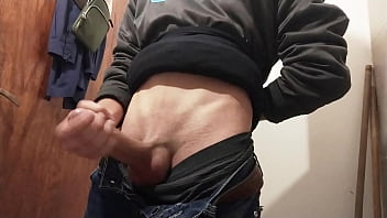 Preview 3 of Milf Private Voyeur - I Squeeze A Lot Of TASTY CUM out of my COCK!