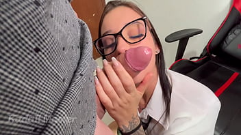 Preview 2 of Xxx Kareena5 - Vazou... aluna fode professora para melhorar nota